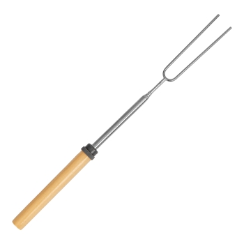 Stâlp telescopic pentru prăjirea cârnaților pe grătar sau foc de tabără 31-80 cm