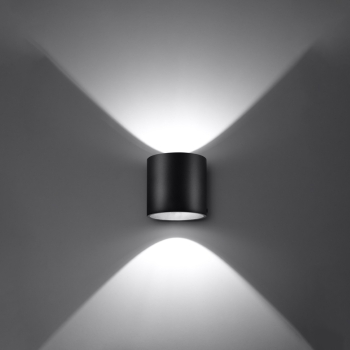 Aplică ORBIS 1 negru 1x40W G9 Sollux Lighting