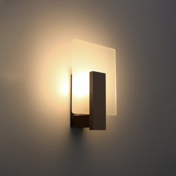 Aplică LAPPO wenge 1x40W E14 Sollux Lighting