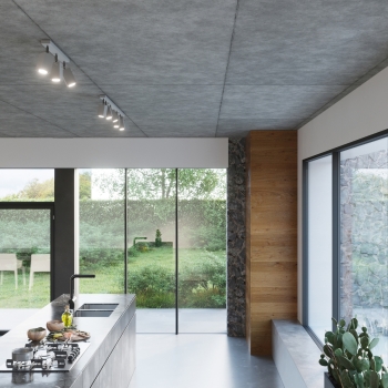 Aplică MERIDA 1 gri 1x40W GU10 Sollux Lighting