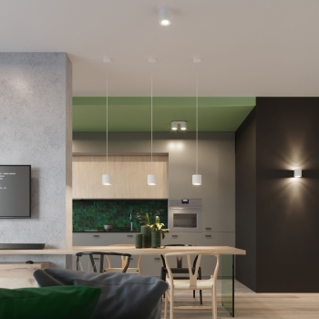 Aplică ORBIS 1 alb 1x40W G9 Sollux Lighting