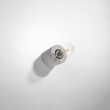 Aplică SALGADO beton 1x60W E27 Sollux Lighting
