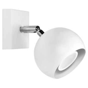 Aplică OCULARE alb 1x40W GU10 Sollux Lighting