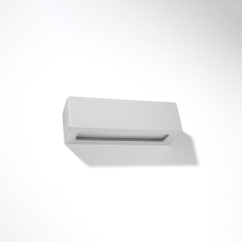 VEGA gri 1x60W E27 lampă de perete din ceramică de Sollux Lighting