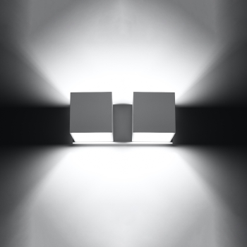 Lampă de perete QUAD 2 alb 2x40W G9 Sollux Lighting