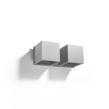 Aplică QUAD 2 gri 2x40W G9 Sollux Lighting