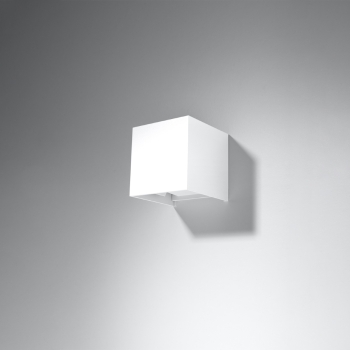 Lampă de perete LUCA alb LED IP54 1x6W LED Sollux Lighting