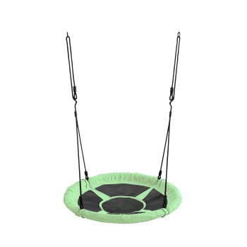 Leagăn de grădină Cuib de barză 65 cm verde