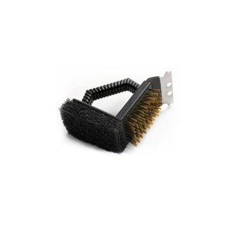 Perie pentru grătar cu 3 funcții 12 x 11 x 6 cm