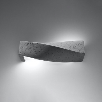 Aplică SIGMA concrete 1x60W E27 Sollux Lighting