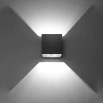Lampă de perete QUAD 1 negru 1x40W G9 Sollux Lighting