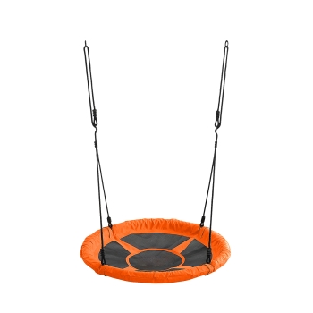Leagăn de grădină Cuib de barză 65 cm portocaliu