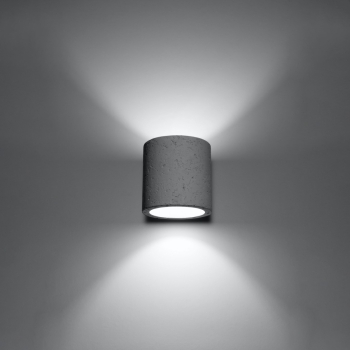 Aplică ORBIS concrete 1x40W G9 Sollux Lighting