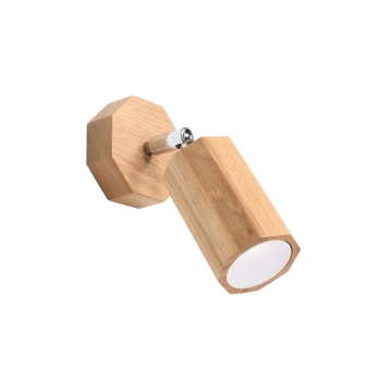 Aplică ZEKE oak 1x40W E27 Sollux Lighting