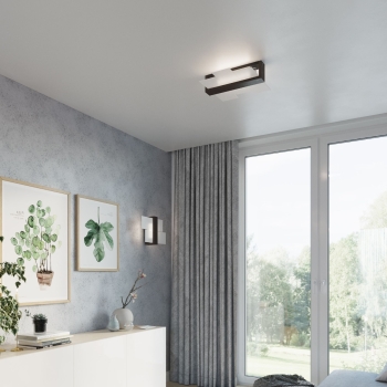 Aplică FENIKS 1 wenge 1x60W E27 Sollux Lighting