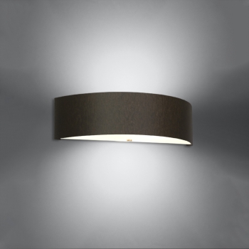 Aplică SKALA negru 2x60W E27 Sollux Lighting