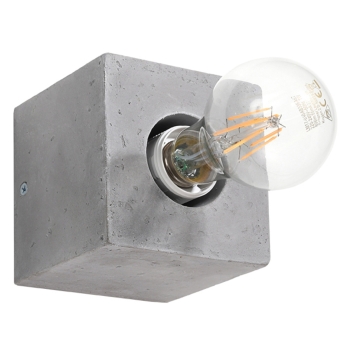 Aplică ARIZ concrete 1x60W E27 Sollux Lighting