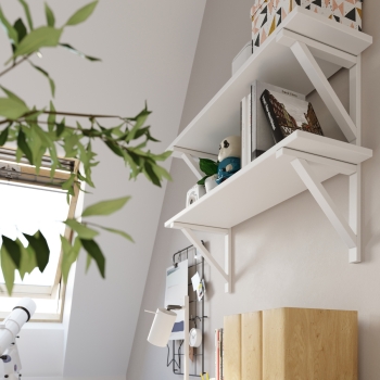 Lampă de birou RING alb 1x40W GU10 Sollux Lighting