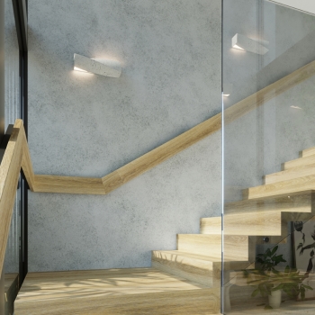 Aplică SIGMA concrete 1x60W E27 Sollux Lighting