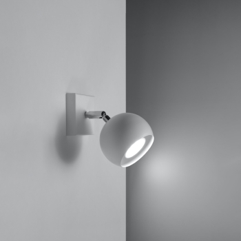 Aplică OCULARE alb 1x40W GU10 Sollux Lighting