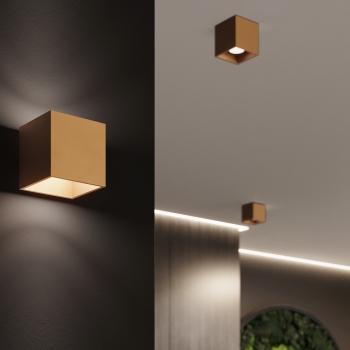 Lampă de perete QUAD 1 gold 1x8W G9 Sollux Lighting