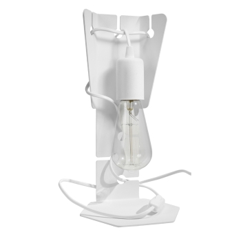 ARBY lampă de birou albă 1x60W E 27 Sollux Lighting