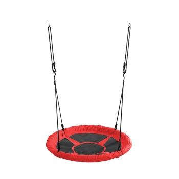 Leagăn de grădină Cuib de barză 65 cm roșu