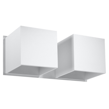 Lampă de perete QUAD 2 alb 2x40W G9 Sollux Lighting