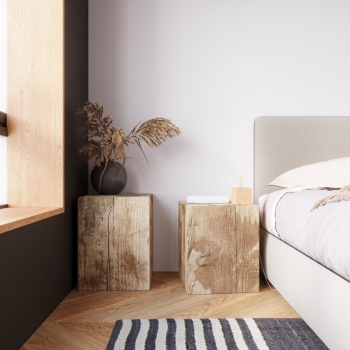 Aplică ARIZ lemn natural 1x60W E27 Sollux Lighting