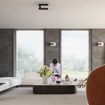 Aplică LAPPO wenge 1x40W E14 Sollux Lighting