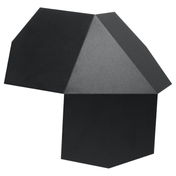 Aplică TRE negru 2x40W G9 Sollux Lighting