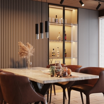 Aplică LOOPEZ negru/cromatic 2x40W GU10 Sollux Lighting