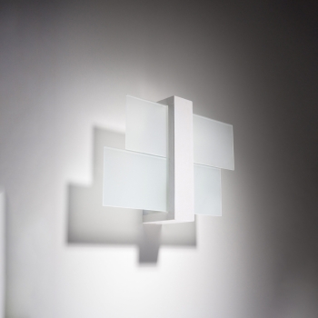 Aplică FENIKS 1 alb 1x60W E27 Sollux Lighting