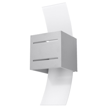Aplică LORETO gri 1x40W G9 Sollux Lighting