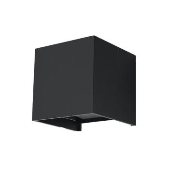 Lampă de perete LUCA negru LED IP54 1x6W LED Sollux Lighting