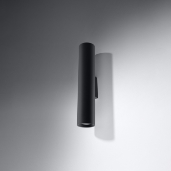 Aplică LAGOS 2 negru 2x10W GU10 Sollux Lighting
