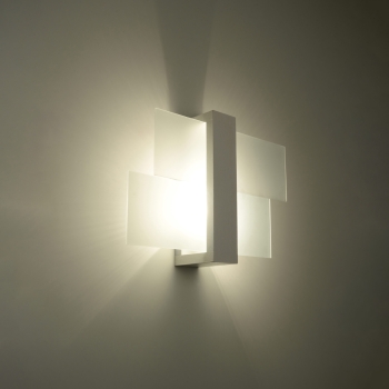 Aplică FENIKS 1 alb 1x60W E27 Sollux Lighting