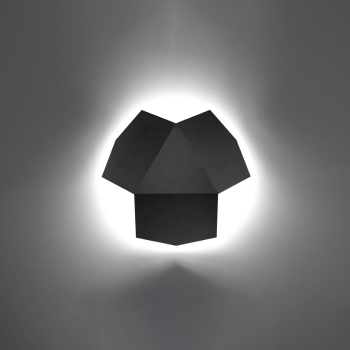 Aplică TRE negru 2x40W G9 Sollux Lighting