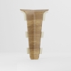 Colțul interior SG75 pentru bandă Walnut Gold
