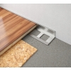 Profil din aluminiu pentru finisarea plăcilor ceramice și a pardoselilor din lemn 