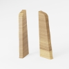 Capac de acoperire stânga+dreapta SG75 pentru bandă Walnut Gold