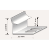 Profil interior din aluminiu 9mm/1m