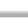 Profil exterior oval din aluminiu 8mm/1m
