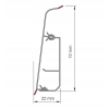 Plinta Lima 2.5m Cambridge stejar