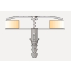 Salag SH60 Gaură de 60 mm/0,93m Profil de prag de 60 mm/0,93m