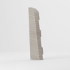 Stopper stânga+dreapta SG75 pentru plinte Arctic Oak