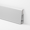Plinte din PVC LIMA 72mm/2.5m Smooth White