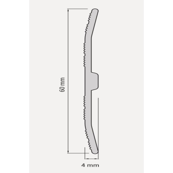 Salag SH60 Hole 60 mm/1,8m profil prag de 60 mm/1,8m