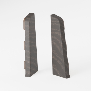 Stopper stânga+dreapta SG75 pentru plintă Stejar ars