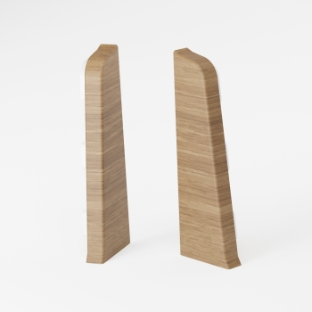 Stopper stânga+dreapta SG75 pentru plintă Oak Montana